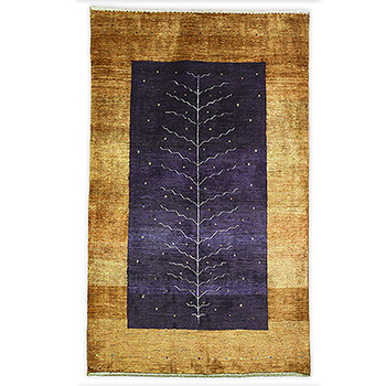Bordered Decorative Rug